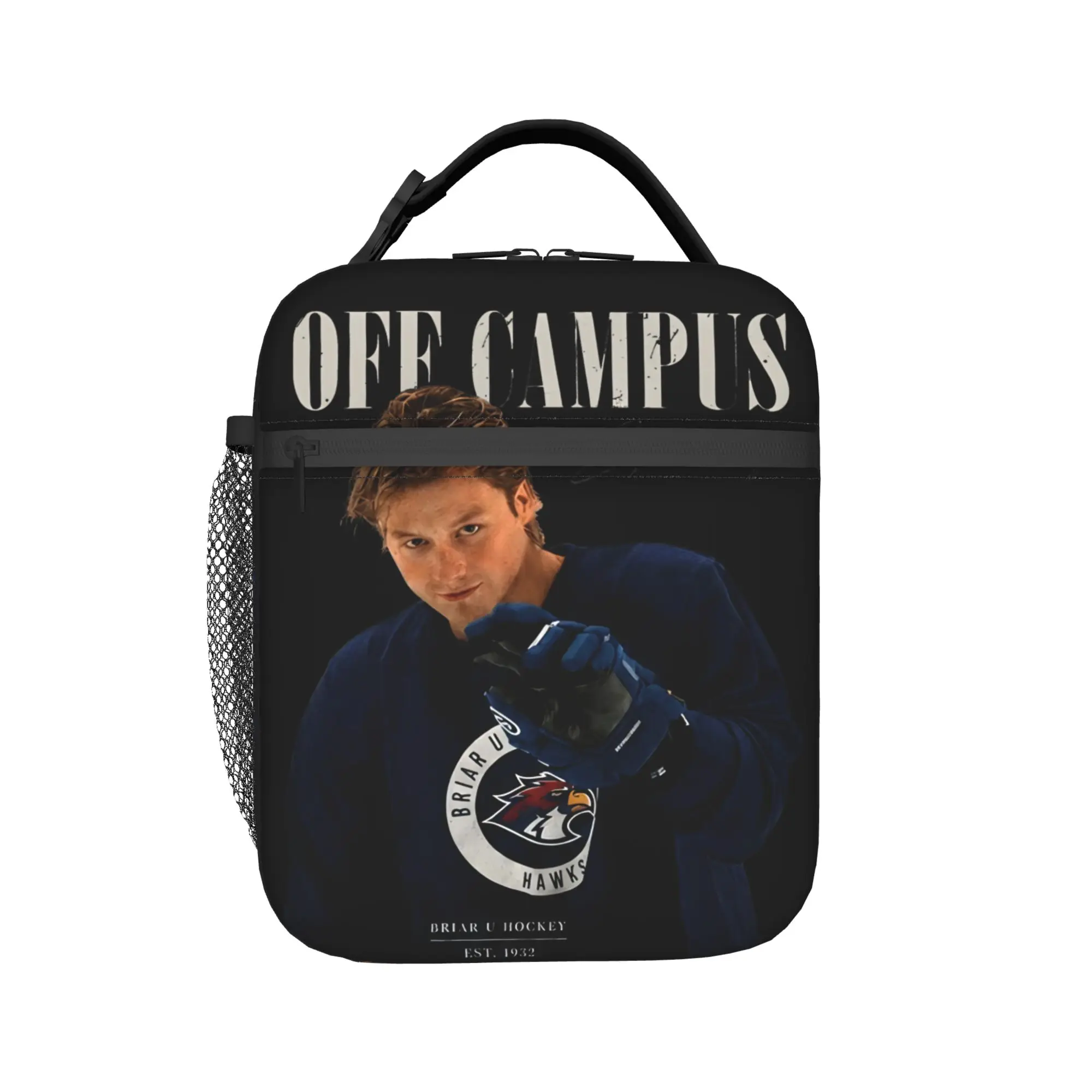 

Off Campus Thermal Insulated Lunch Bags for Travel Portable Food Bag Men Women Cooler Thermal Food Box