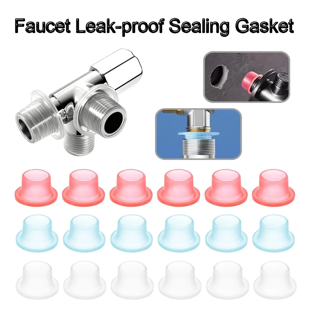 10-100pcs Faucet Sealing Gasket Waterproof Durables Insulation Leak-Proof Material Prevent Dripping Anti-aging Sealing