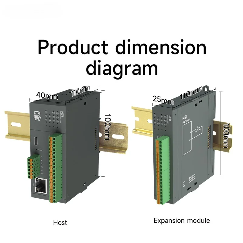 Moduł rozproszonych wejść/wyjść (I/O) przemysłowy CDEBYTE, Profinet Remote I/O AO/DO/AI/AO Botu/STEP 7 Profinet do Modbus RTU — zdjęcie produktu 7