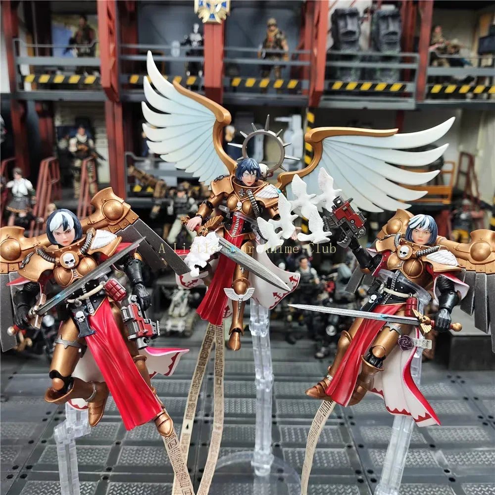 JOYTOY أصلي مصدر مظلم Warhammer 40K 1/18 Sisters Celestine Living Saint (مجموعة من 3) مجموعة ألعاب سلسلة الرسوم المتحركة #2
