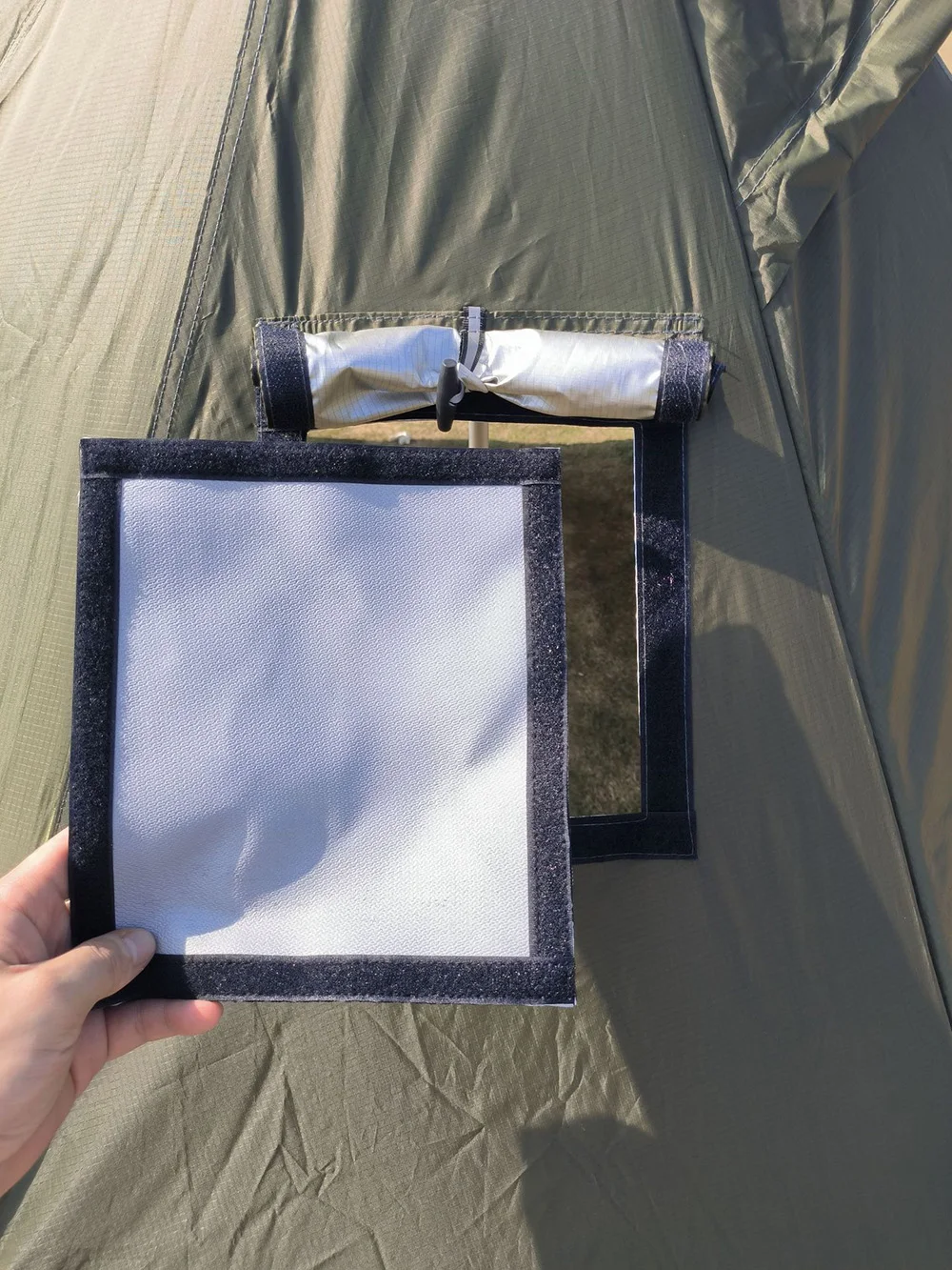 Conector estufa tipi camping – Tubo ventilación antiescaldaduras resistente al fuego - imagen 2
