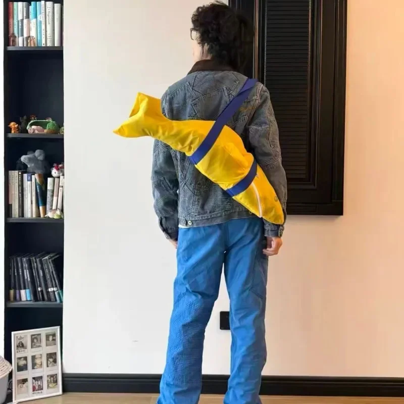 Multifunctional Tote Bag Portable Cute Shark Canvas Shoulder School Travel Handbag For Women Girls Teenagers Ins Style Casual