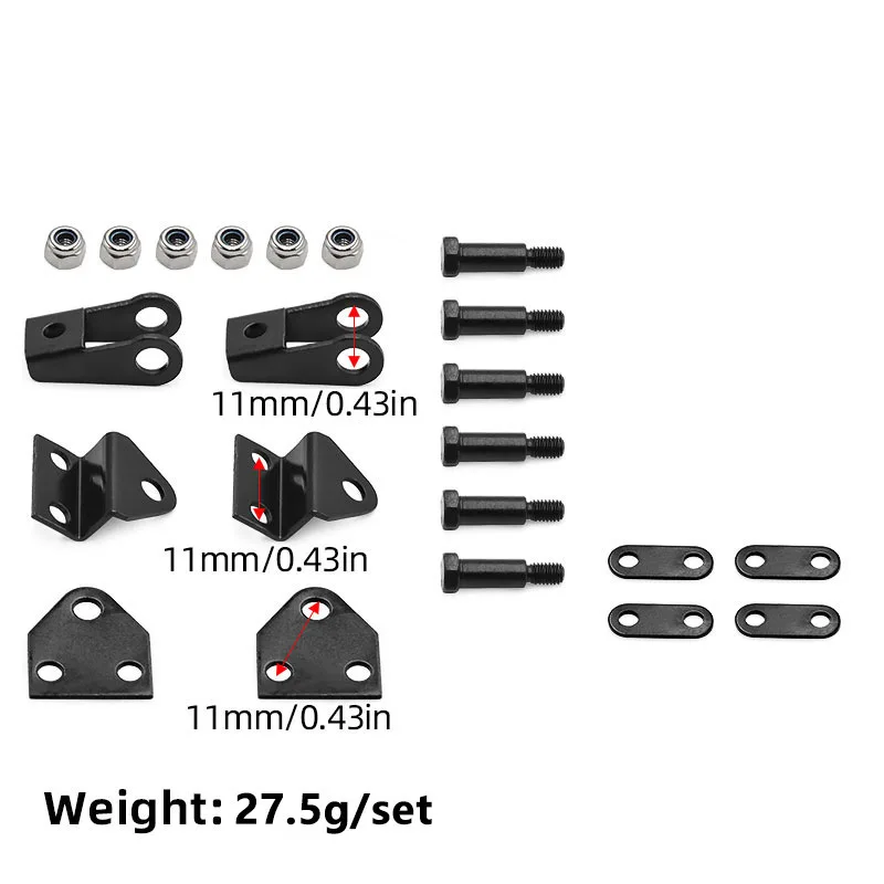 ขายึดหูช่วงล่างด้านหน้าด้านหลังสำหรับรถยนต์รุ่น TAMIYA 1/14 รถพ่วง