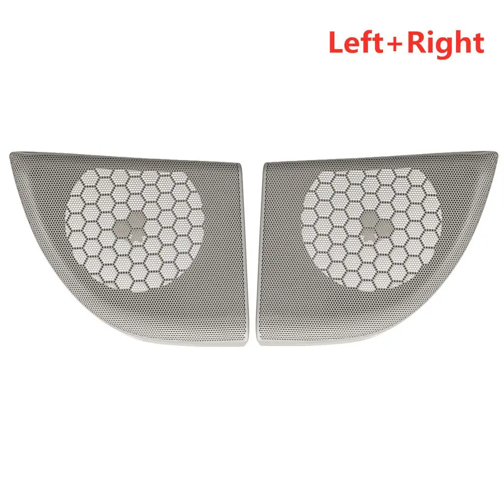 

Durable 2Pcs Car Front Door Speaker Cover Trim Speaker Grille For CLC-Class Coupe W203 2008-2011 A20372703887E94
