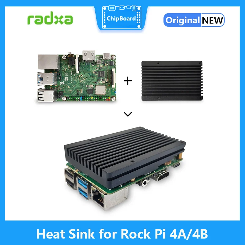 Heat Sink for Rock Pi 4A /Rock Pi 4B