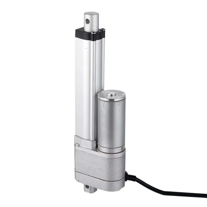 3-Stage telescopic linear actuator/lifting column 12/24v for door openers and windows with potentiometers