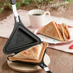 Japanese Triangle Sandwich Baking Pan, Double-sided Detachable Mold, Non-stick Household Tools, Gas Type Kitchen Accessories, Hi