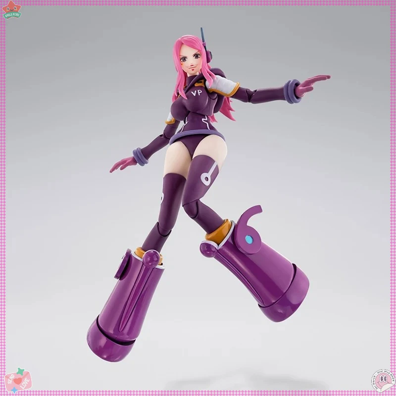 

Bandai Original S.H.Figuarts One Piece JEWELRY.BONNEY Future Island Egghead Figure Model Collection Toy Gift