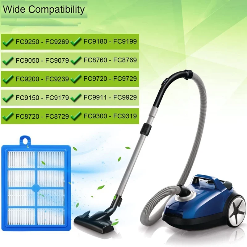 Hepaフィルター,掃除機アクセサリー,fc9088,fc9084と互換性があります