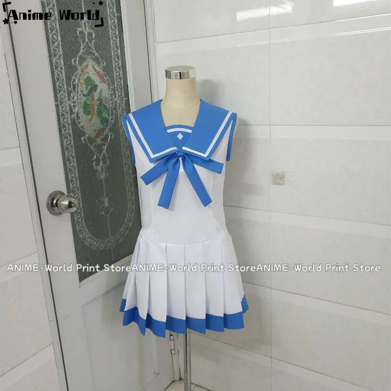 《Custom size》Anime Nagi No Asukara Cosplay Mukaido Manaka Hiradaira Chisaki JK Japanese Daily Shool Uniform Halloween Costume