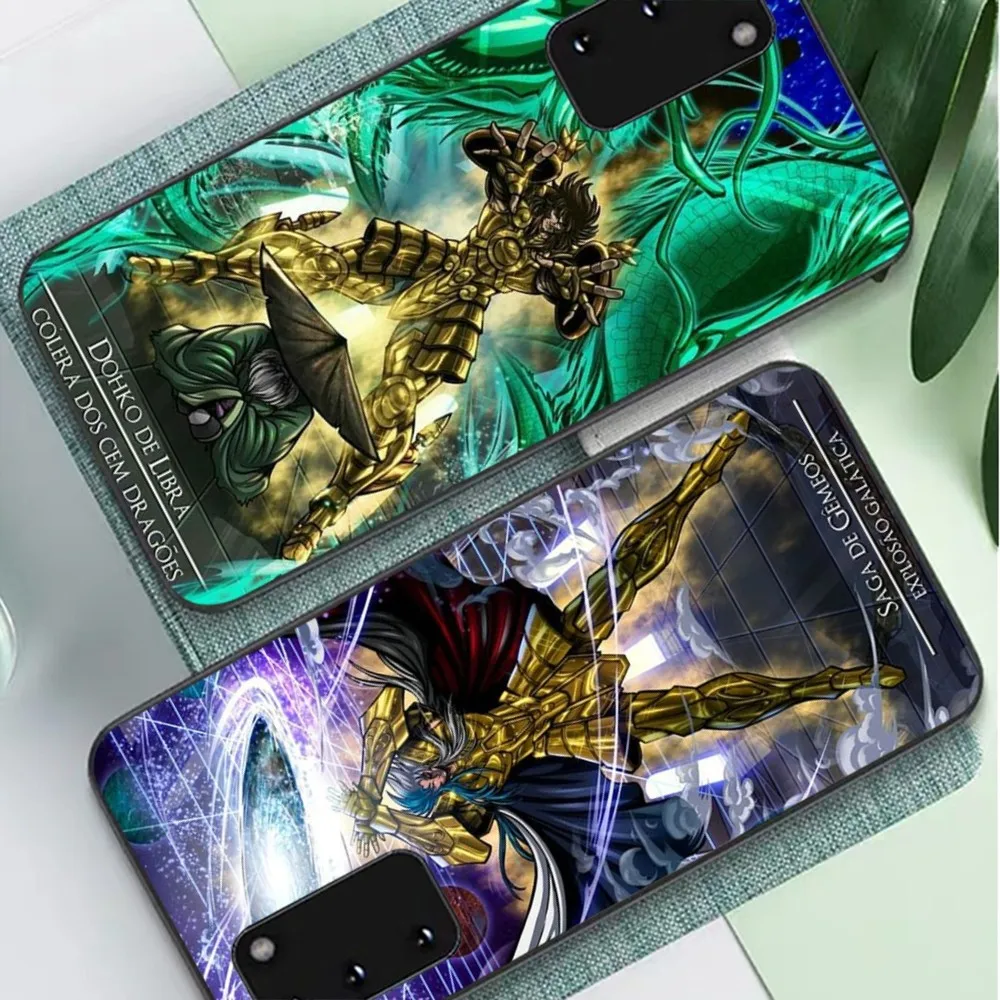 Saint Seiya Anime Phone Case For Samsung S 9 10 20 21 22 23 30 23 24 Plus Lite Ultra FE S10lite Fundas