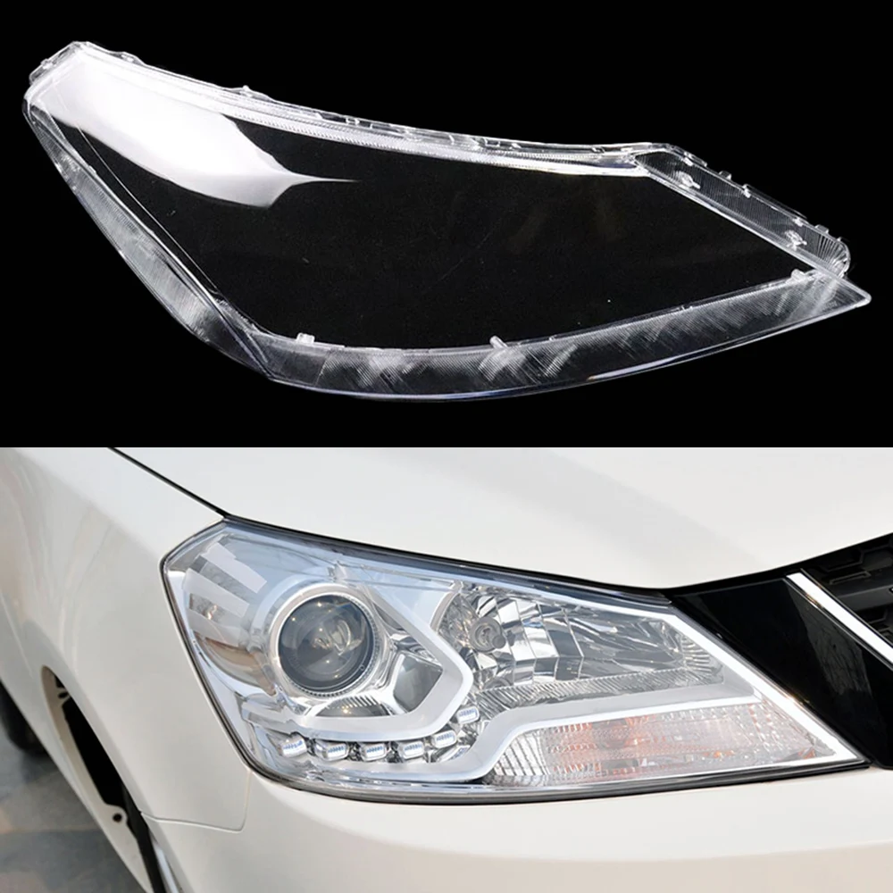 Car Front Headlight Cover Headlamps Transparent Lampshades Lamp Light Lens Glass Shell For Dongfeng Aeolus S30 H30 2013 2014