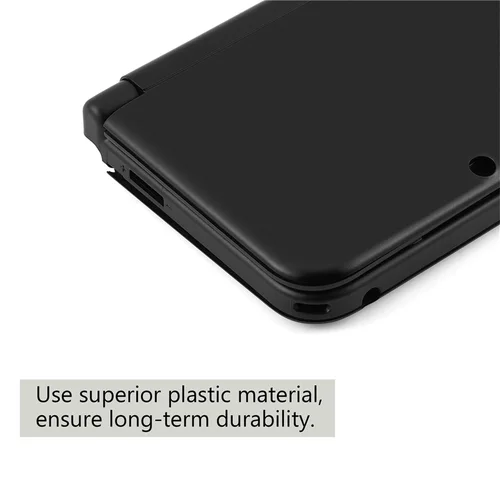 Imagen 2 del producto Piezas de reparación de carcasa de carcasa completa, Kit de reemplazo de carcasa de cubierta frontal y trasera de fijación completa para funda NIntendo New 3DS XL