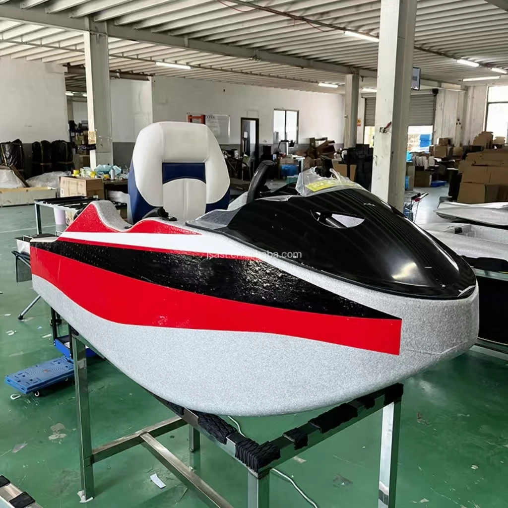 Professional New Design Electric Speed Boat Mini Electric Boat Jetski Rush Wave Boat Jet Ski