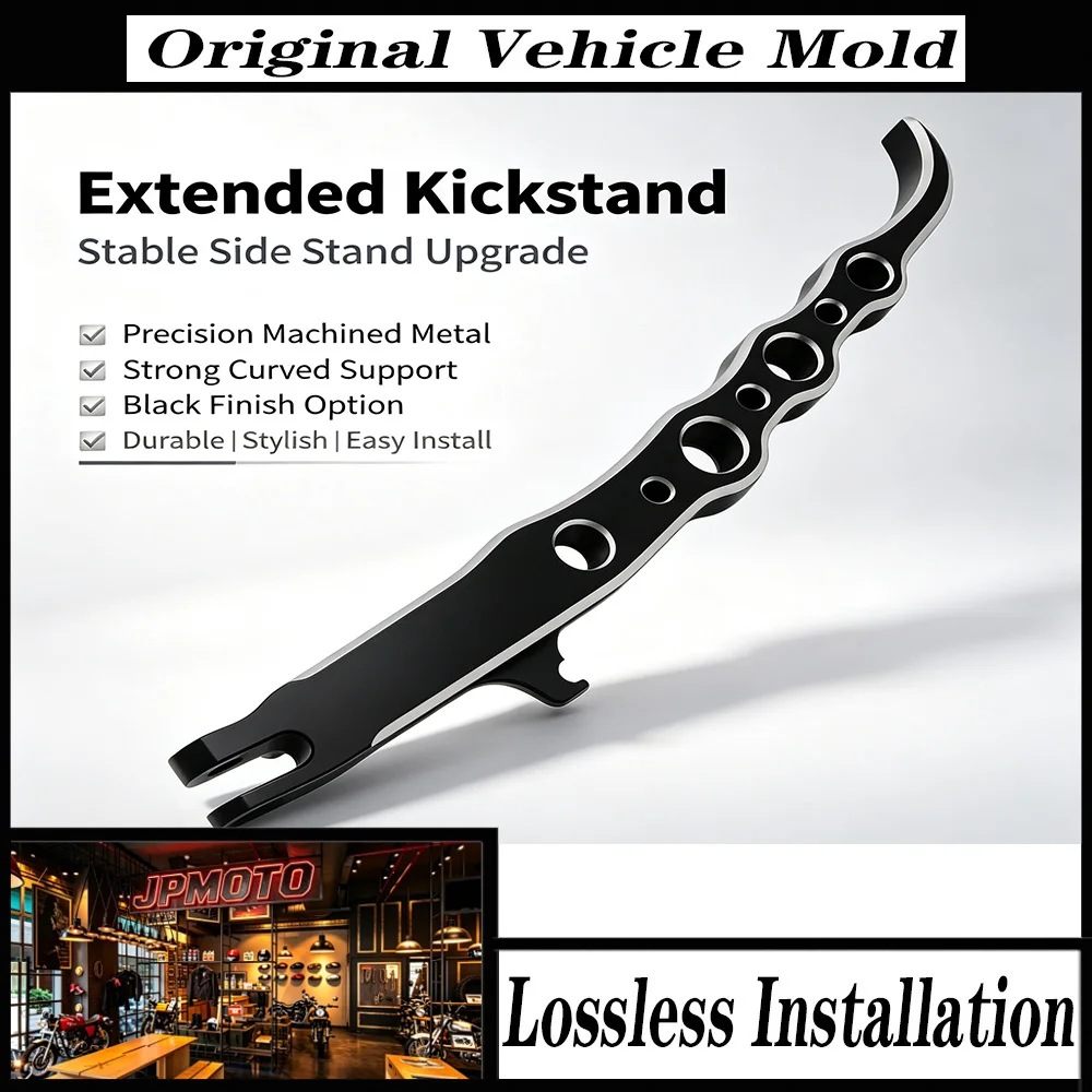 For Suzuki Boulevard M109R VZR1800 M1800R BOSS 2006-2022 Motorcycle CNC Kickstand Side Stand Foot Support Aluminum Multi Kit
