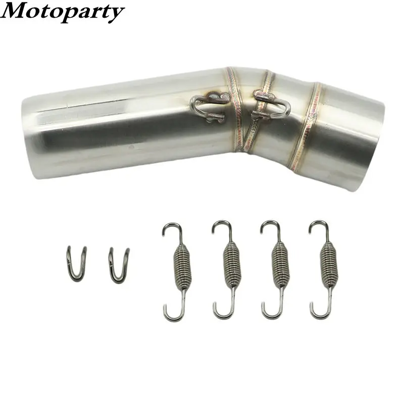 F 800GS ADV Hochleistungs-51mm-Auspuff-Schalldämpfer-Mittelrohr für BMW F800GS 2008 - 2017 Motorrad-Auspuffanlage