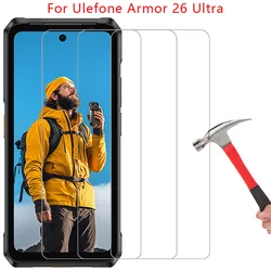 screen protector tempered glass for ulefone armor 26 ultra phone case on armor26 26ultra ultr back cover 360 protective coque
