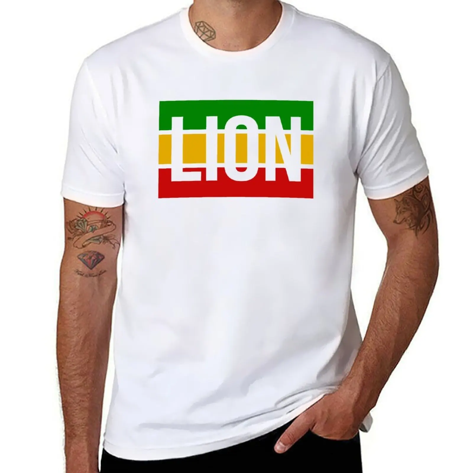 t Rasta graphic in man designer Flag shirt for g shirt Colors t man man T-Shirt t Lion men Reggae shirts