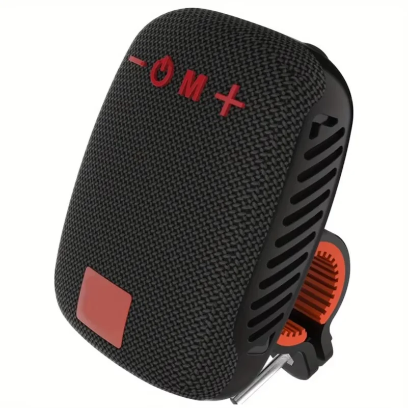 1PC Portable Speakers Outdoor Riding Fixed Bracket Subwoofer Portable Audio Card Mobile Phone Bluetooth Speaker Audio Equipment