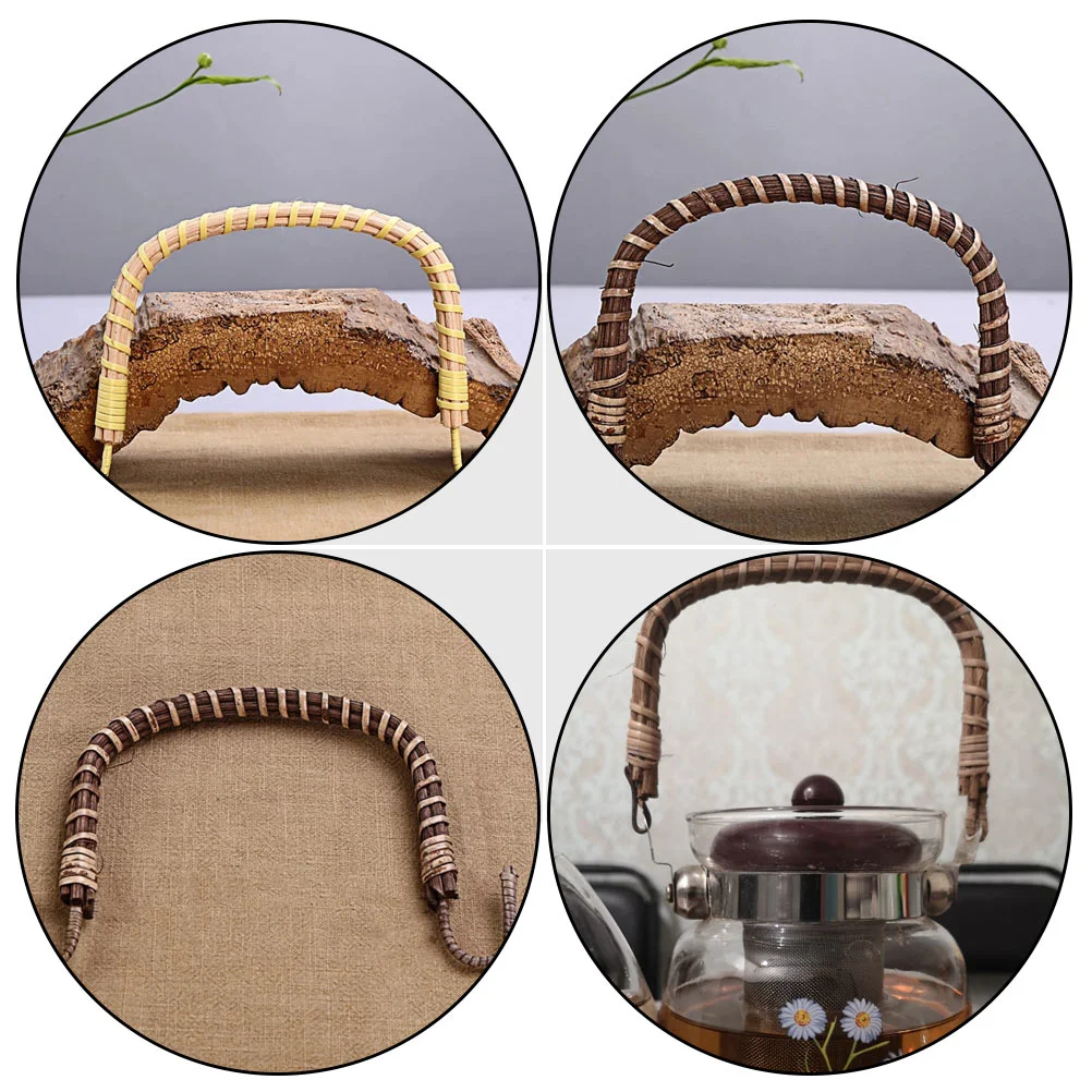 Bule Handle Grip Substituição, Acessório Chaleira para Teakettle, Estilo Rural