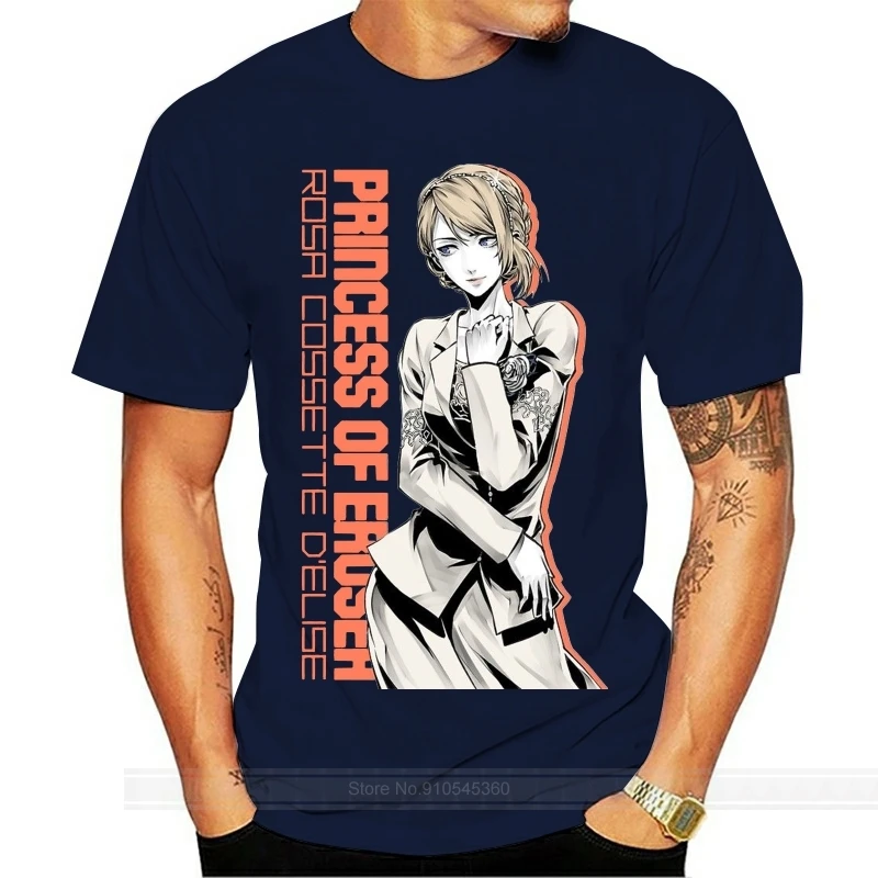 Ace Combat 7 - Rosa The Princess of Erusea White Tees T-Shirt Clothing fashion t-shirt men cotton brand teeshirt