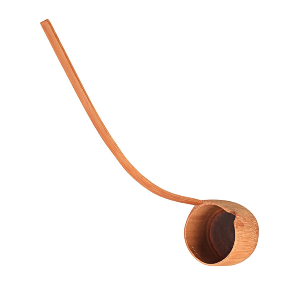

Bamboo Scoop Spoon Large Capacity Water Ladle Kitchen Tea Accessories Material Long Handle Eco Friendly