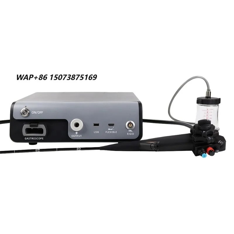 Portable all-in-one high definition veterinary endoscope system human video gastroscope colonoscopy set