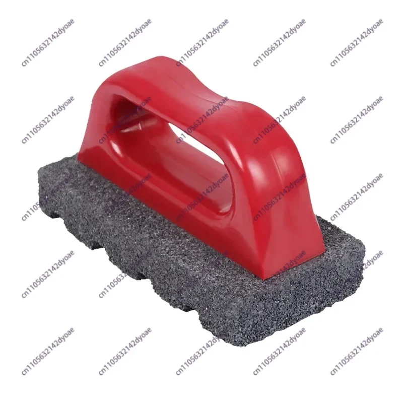 Masonry Rubbing Stone, Fluted Rub Bricks, 20 and 60 Grit with Plastic Handle