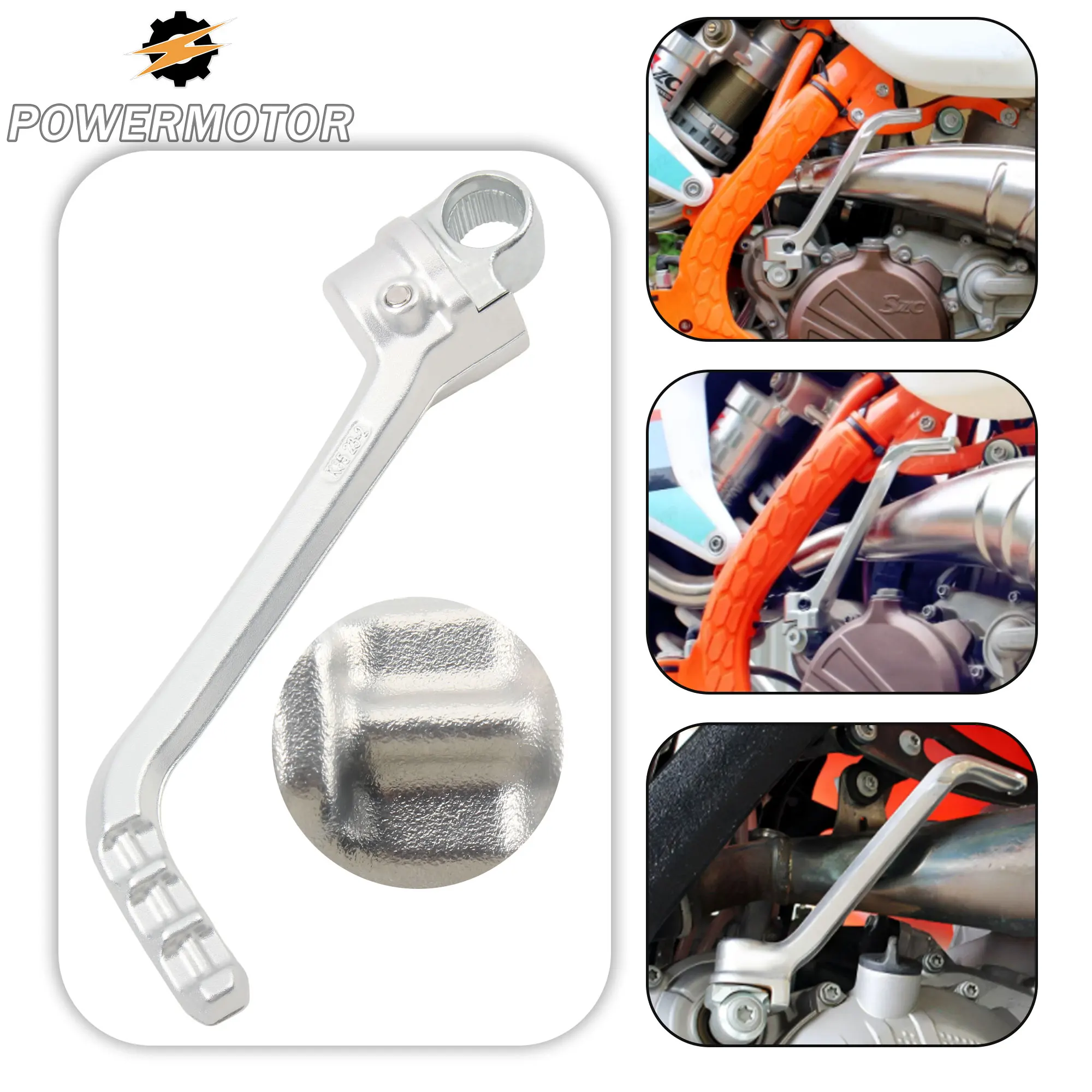 

17mm Kick Start Starter Lever Pedal for KTM 85 SX 85cc 2013-2026 Enduro Motocross Off-Road Racing CNC Aluminum Modified Parts