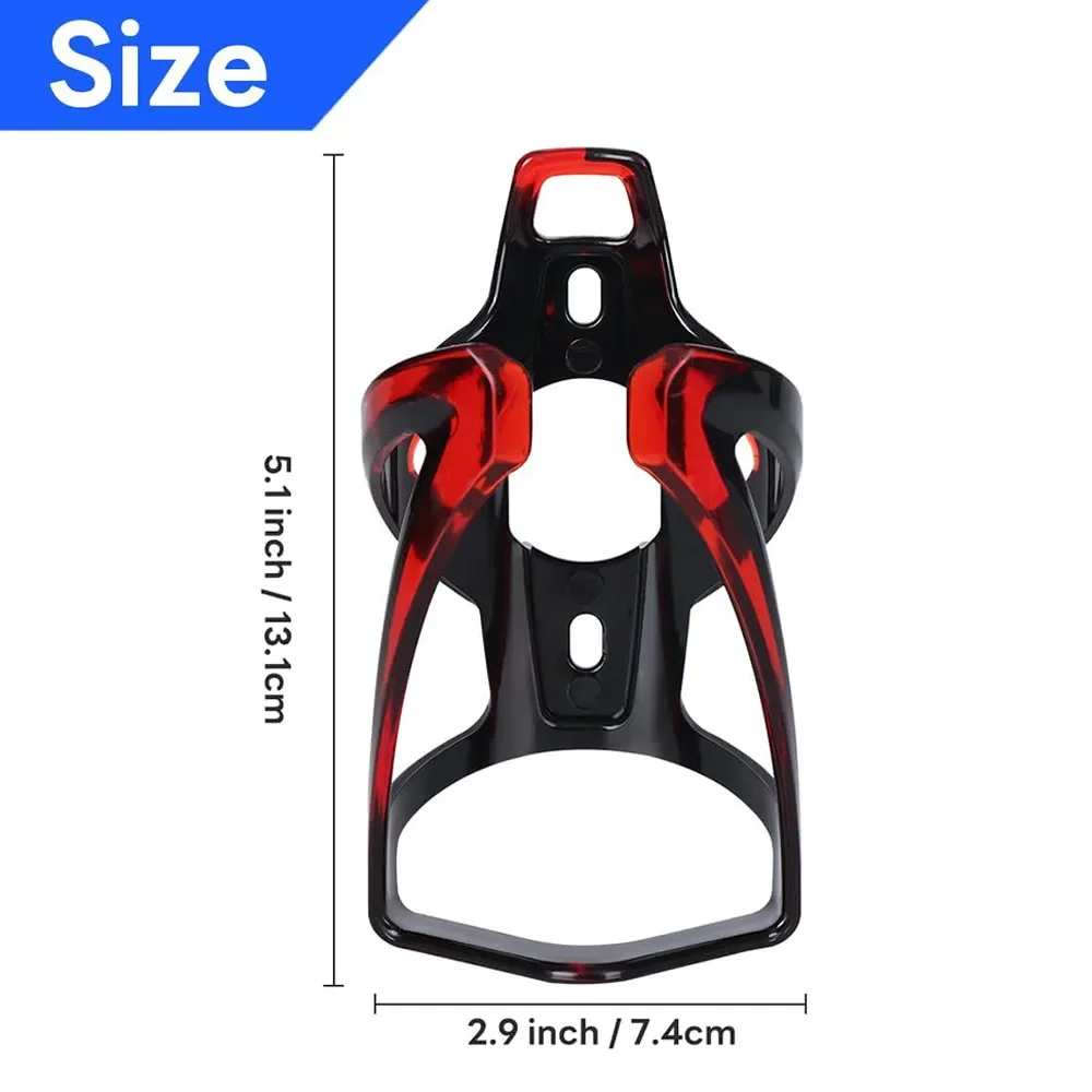 Bicycle Water Bottle Cage Colorful Gradient Cup Holder Cycling Bottle Holder Ultralight MTB Road Bike Water Bottle Bracket