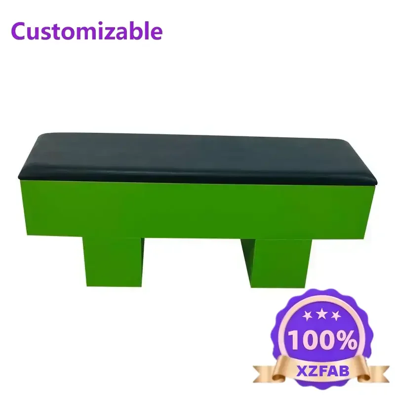Factory Direct 2026 Backless card seat Solid wood teahouse against the wall Small apartment milk tea shop coffee shop Commercial