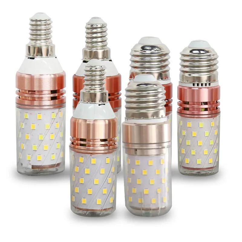 

Super long lifespan E27 E14 12W 16W 20W 24W LED lamp Corn Bulb AC110V 220V No Flicker 2835 SMD LED light / lighting