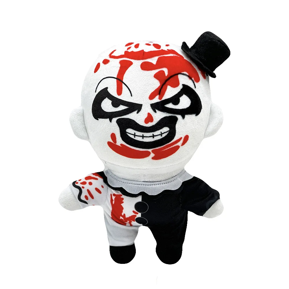 New TERRIFIER 3 Plush Clown Plush Toy Scary Stuffed Animal Plush Children Halloween Gifts Fans Collection or Decorate the Room view 2