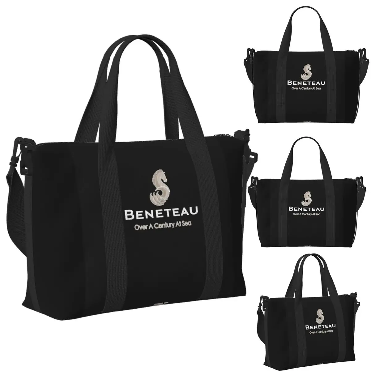 

Custom Beneteau Sailboat Sailing Beach Travel Bag Large Capacity Tote Bags for Gym Sport Women Shopping Duffle Shoulder Bag
