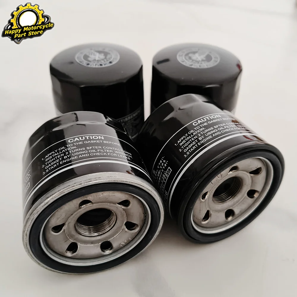1/2/4/5pc Oil Filter For Kymco 375 MXU Maxxer 400 MXU ATV 08-12 450 MXU i Maxxer i 11-15 1541A-PWB1-900 For Kawasaki 52010-S005