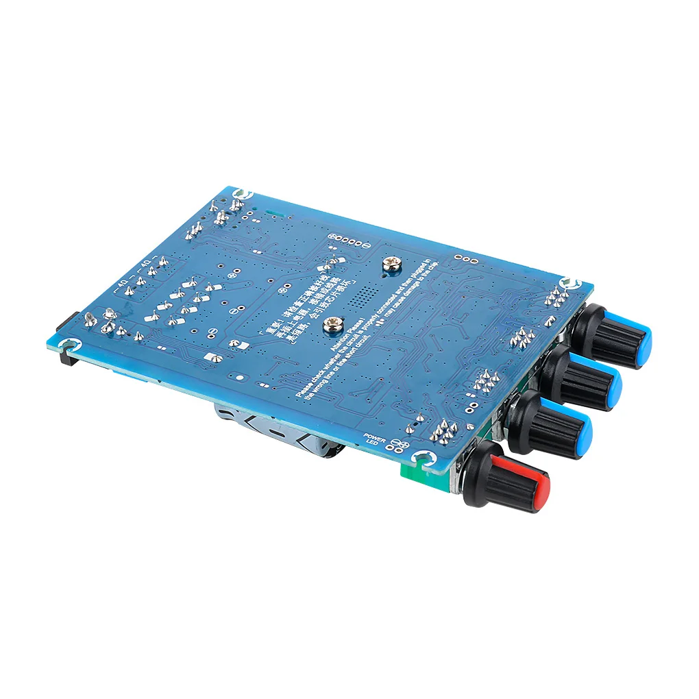 Módulo Amplificador de Potência Sem Fio, Estéreo, 2 Channel Speaker, Audio Board, Home Theater, Controle de Volume, Amplificador Acessório