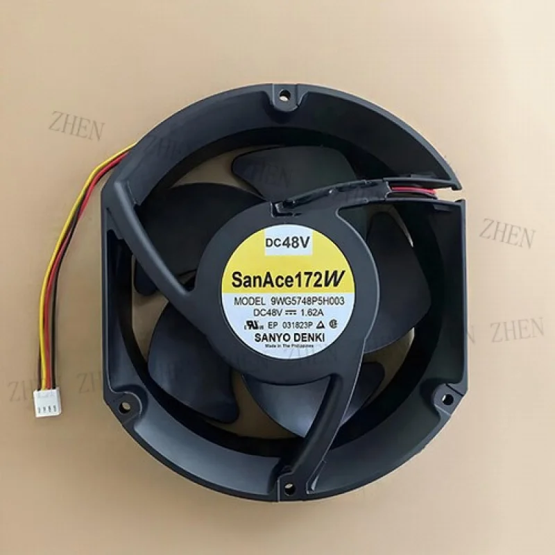 Y  1 Pc. New for SanAce172W 9WG5748P5H003 Cooling Fan 17251 DC48V 1.62A 17CM 4Pin