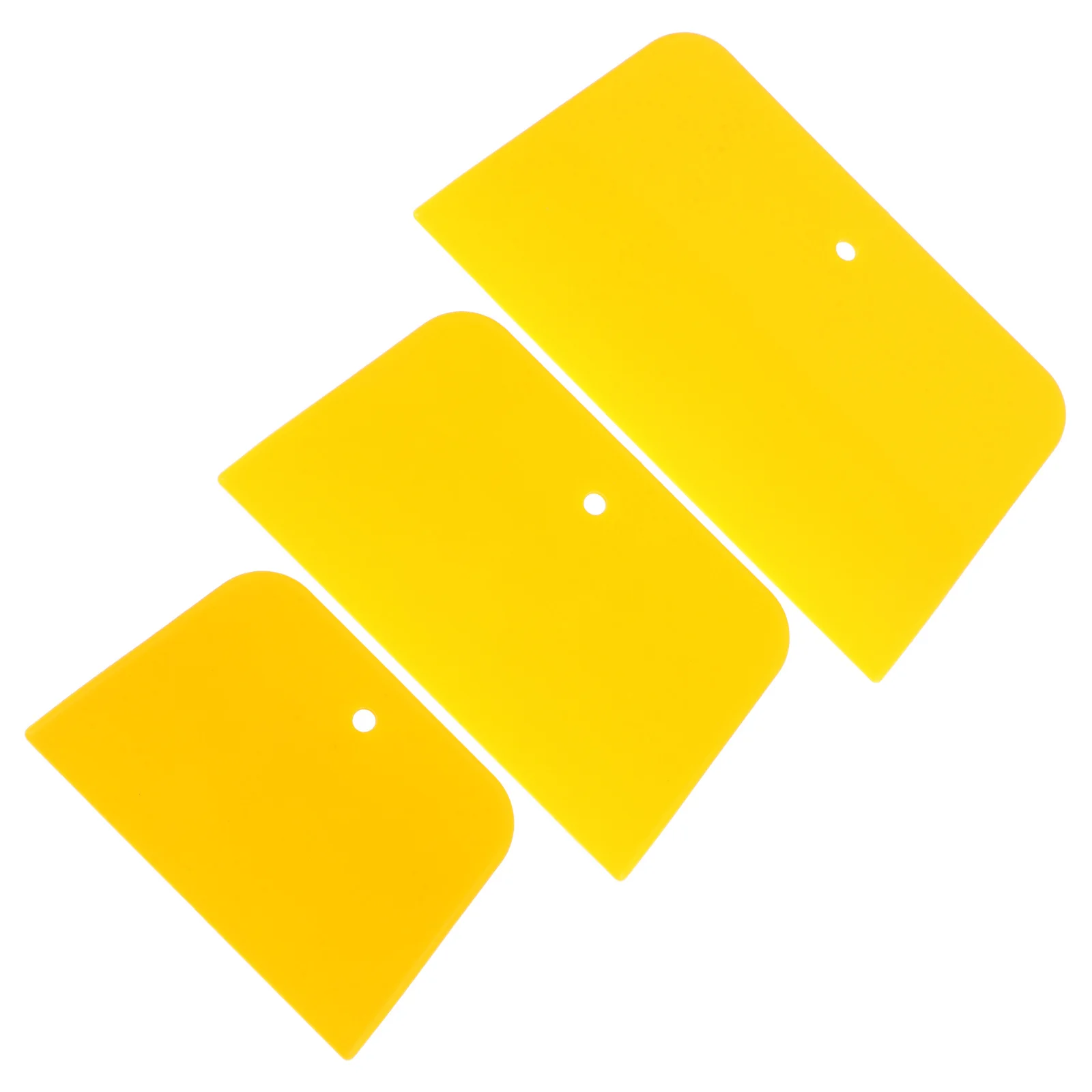 

3pcs Filler Spreader Set Scratch-Resistant Auto Repair Body Filler Spreader Tool For Car Maintenance Various Sizes