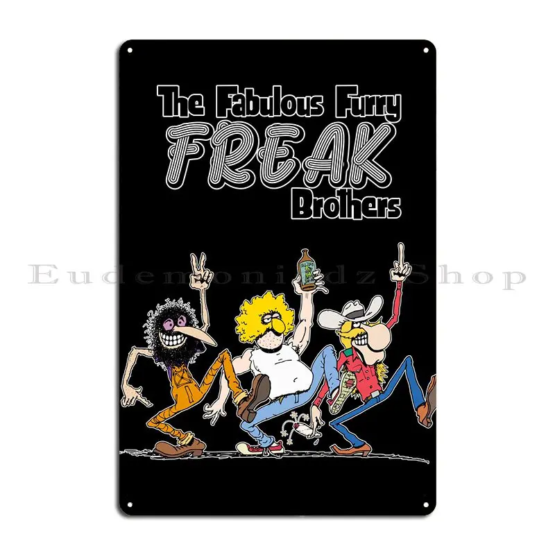 Freak Forever Metal Sign Vintage Garage Club Mural Designs Tin Sign Poster