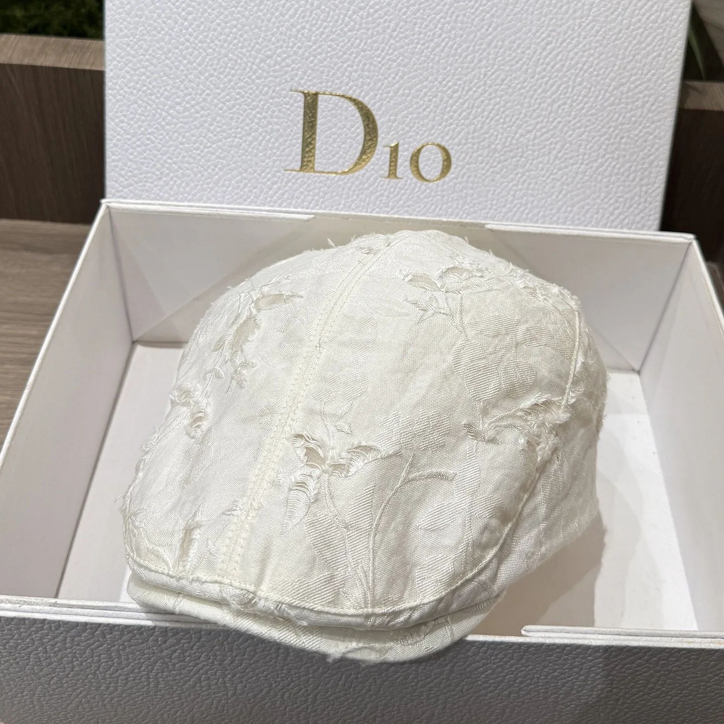 High Quality Jacquard Forward Cap Women's Spring and Summer Lightweight Breathable Cap All-match Artistic Cotton Linen Beret Sun