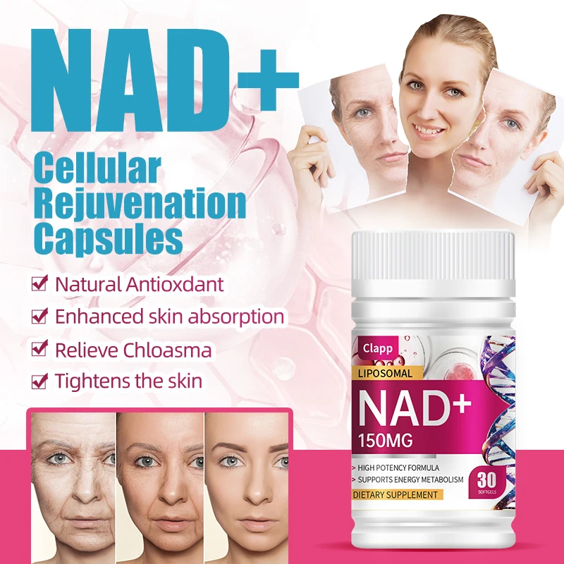 Anti-aging NAD+ Supplement，Natural Energy, Longevity & Cellular Health