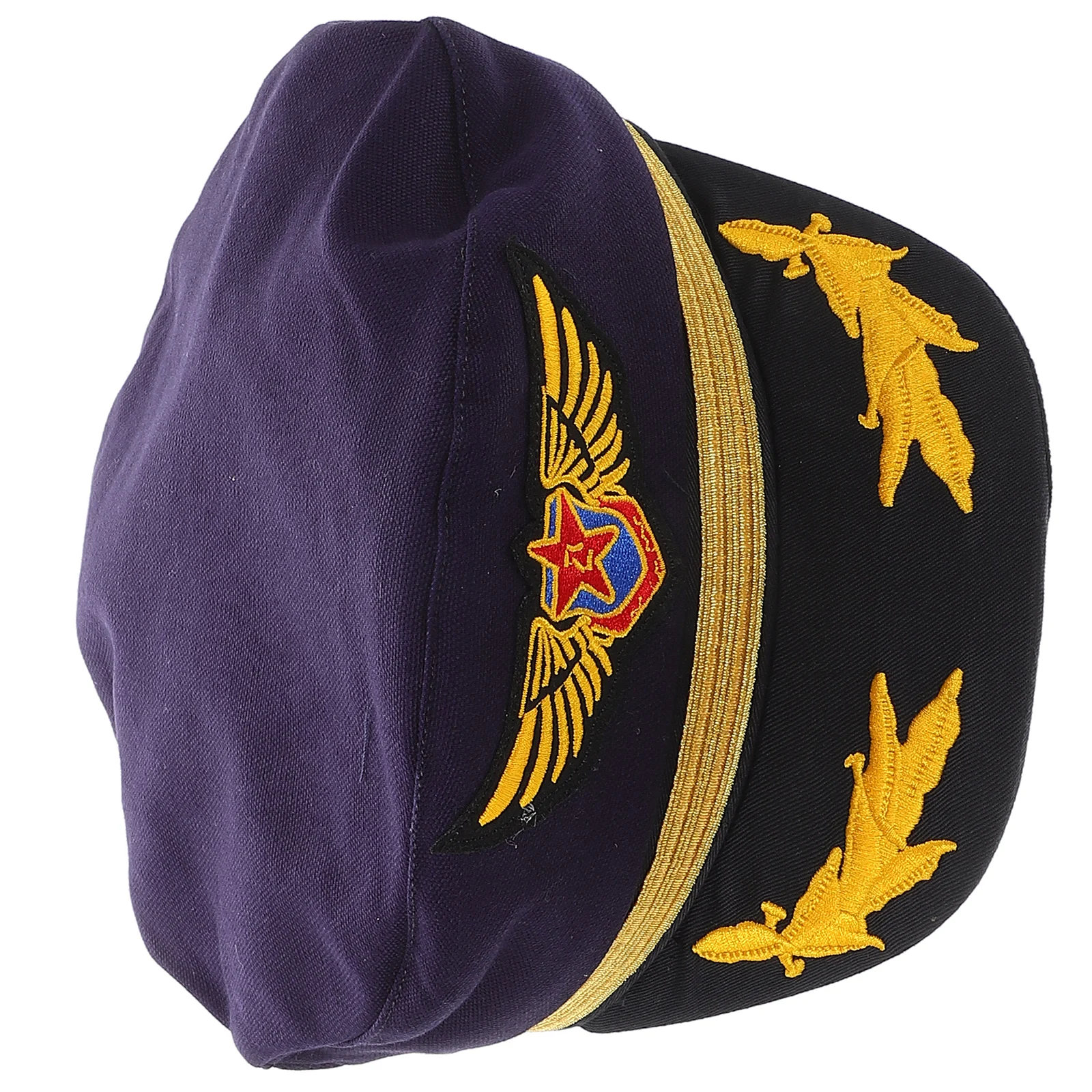 

Adjustable Cotton Hat Boating Costume Stage Pirate Decoration Cosplay Sun Small Face Design Dress Up Events Costume Party For