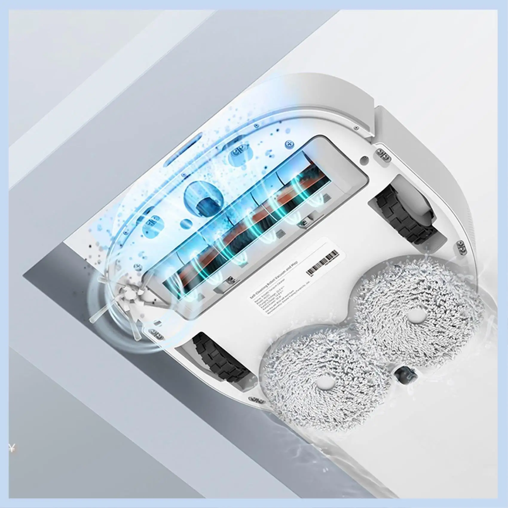 

AS63-6Pcs Washable Hepa Filter And Mop Cleaning Replacement For Xiaomi Dreame Bot W10 Self-Cleaning Robot Vacuum Spare Parts