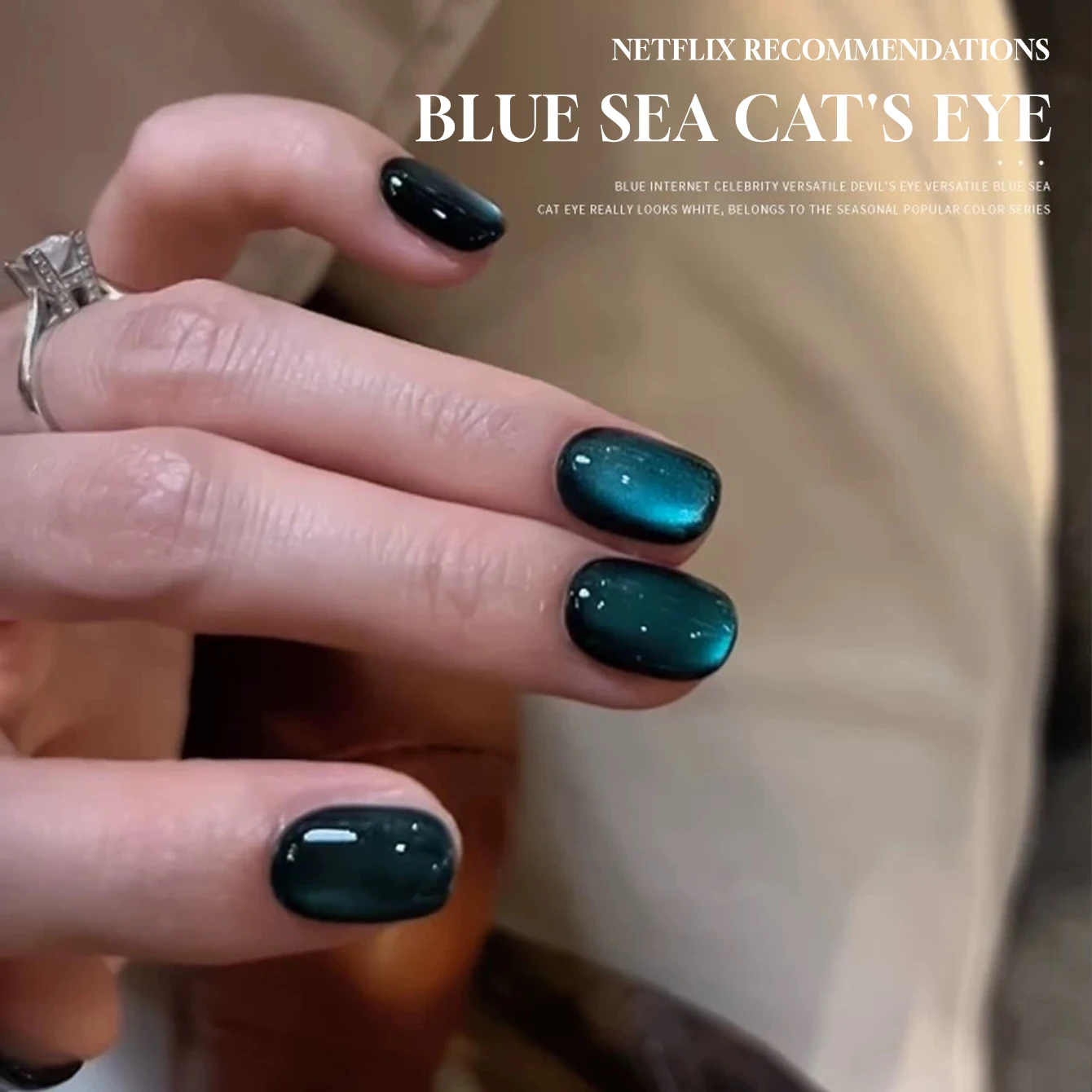 12ML 1-10 pièces automne Halloween vente chaude bleu noir oeil de chat Gel vernis à ongles 2025 nouvelle lumière bleue stroboscopique aimant oeil de chat colle à ongles