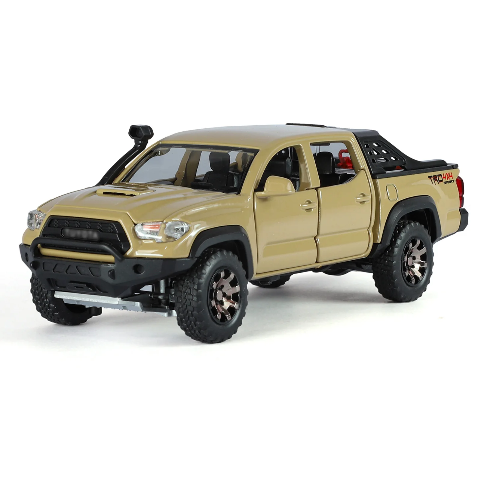 

1: 32 Takuma alloy car model simulation pickup truck model, sound and light feedback off-road vehicle, boys' and children's toy