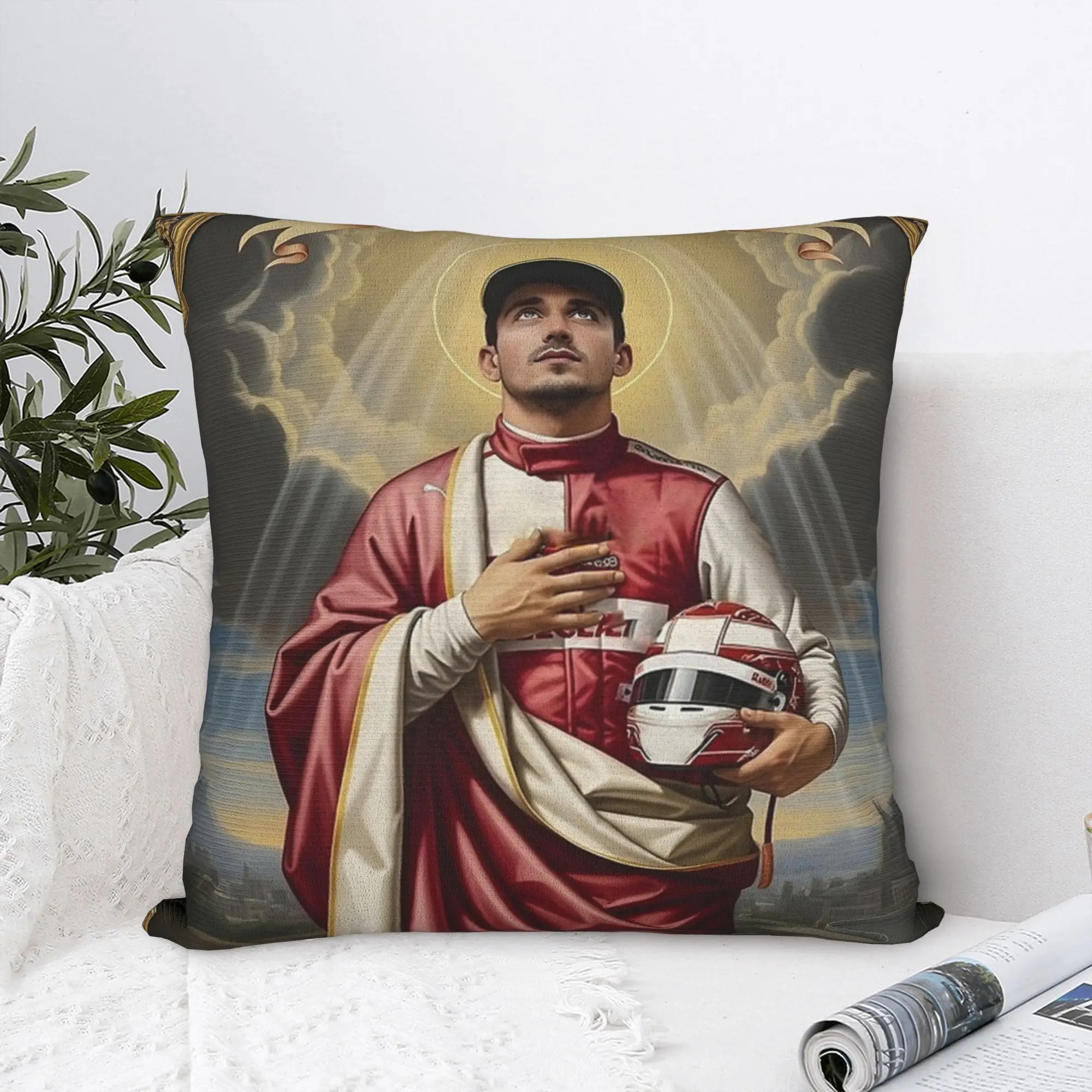 San Charles Leclerc Pillow Case  Soft Pillow Cover Novelty Pillowcases For Wedding Party Home Decor