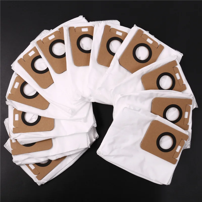 A94E-Dust Bags For Xiaomi Dreame Bot D10 Plus RLS3D Vacuum Cleaner Spare Parts Accessories
