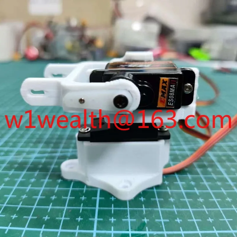 Servo gimbal 3D printed servo two-axis, fixed wing gimbal