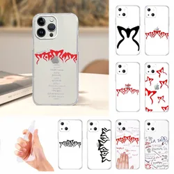Rosalia Pienso En Tu Phone Case For Iphone 16 15 11 13 14 Pro Max 7 8 Plus X Xr Xs Max 12mini Transparent Cover