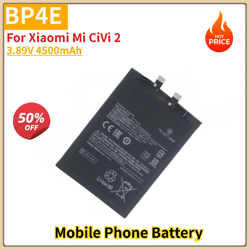 

BP4E Battery 3.89V 4500mAh For Xiaomi 11T Pro 5G/10T lite/Mi 12T Pro/10T Pro Brand-New High Quality Replacement Phone Battery